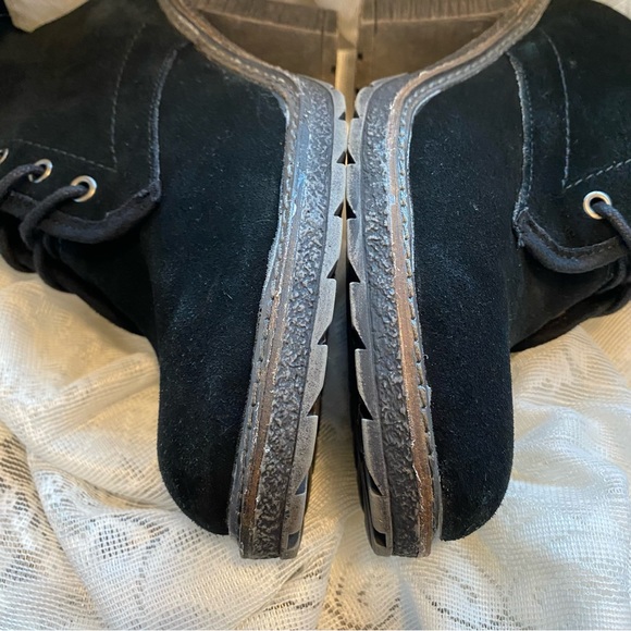 White Mountain Fall Black Suede Leather Booties w/ 3.5”Heel - size 8 - Picture 5 of 16